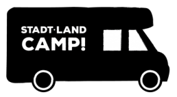 Stadt Land Camp Logo Schmuckelement Womo mit Name