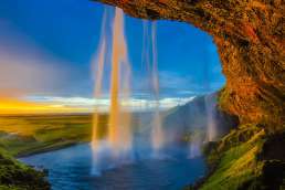 Seljalandsfoss Wasserfall in Island