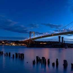 Götheborg Alvsborgsbron Brücke