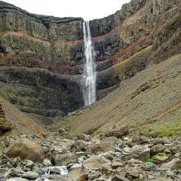 Hengifoss Wasserfall