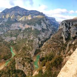 Corniche an der Gorge du Verdon