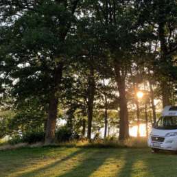 Stadt Land Camp Wohnmobil am Bolmsö See in Schweden