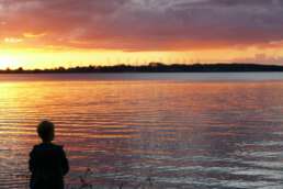 wunderschöne Sonnenuntergänge am Plauer See inklusive