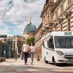 Wohnmobil Die Villa - unterwegs in der Stadt