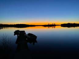 Abendruhe am Åsnen See