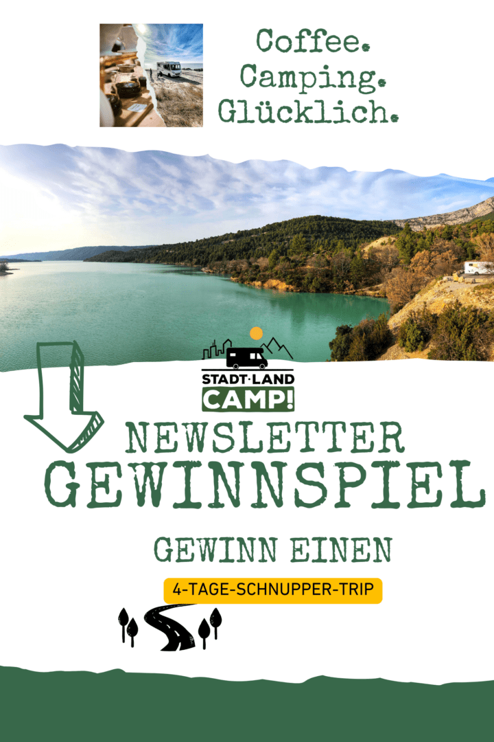 Das Newsletter Gewinnspiel - zu gewinnen gab es einen 4-Tage-Schnupper-Trip