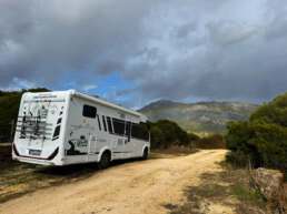 Welch Kitsch! Sogar ein schöner Regenbogen schaute mal vorbei ;-)