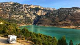 Eingang zur Gorge du Verdon in Frankreich