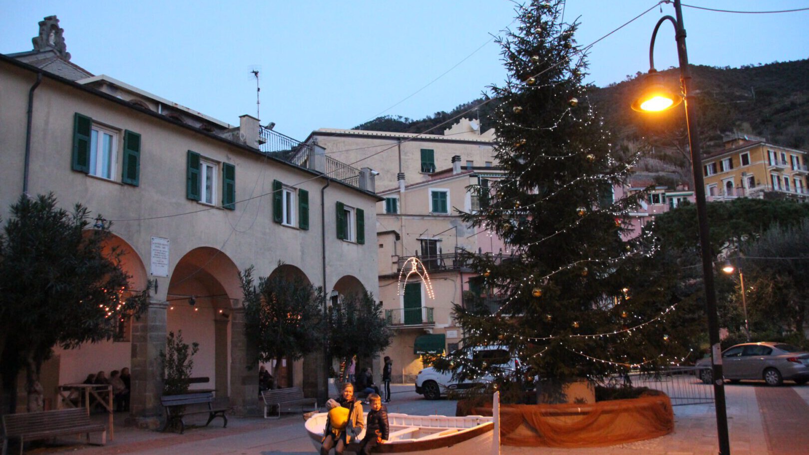 Cinque Terre: Weihnachtsflair in Monterosso al Mare