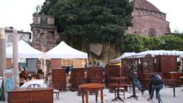 Antiquitätenflohmarkt in Lucca