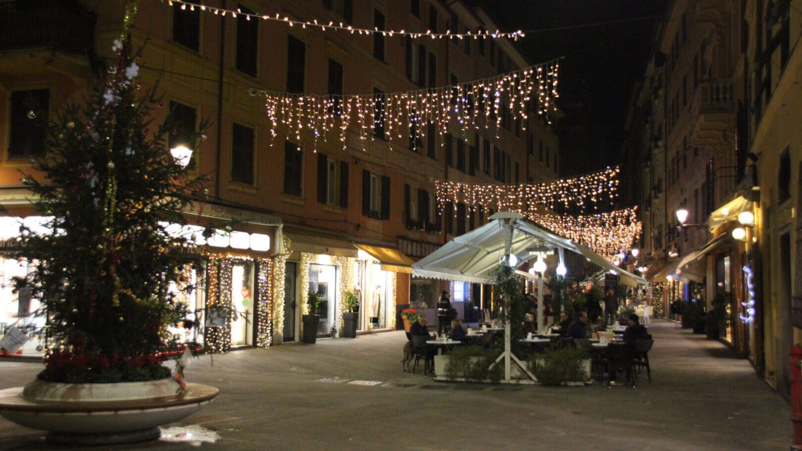 das weihnachtliche Santa Margherita Ligure