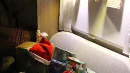 Der Weihnachtsmann kommt auch ins Wohnmobil
