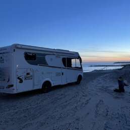 Strandcamping an der schwedischen Südküste