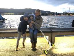 Gute Laune am Zürichsee