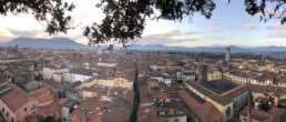 Lucca: Ausblick vom Torre Guinigi