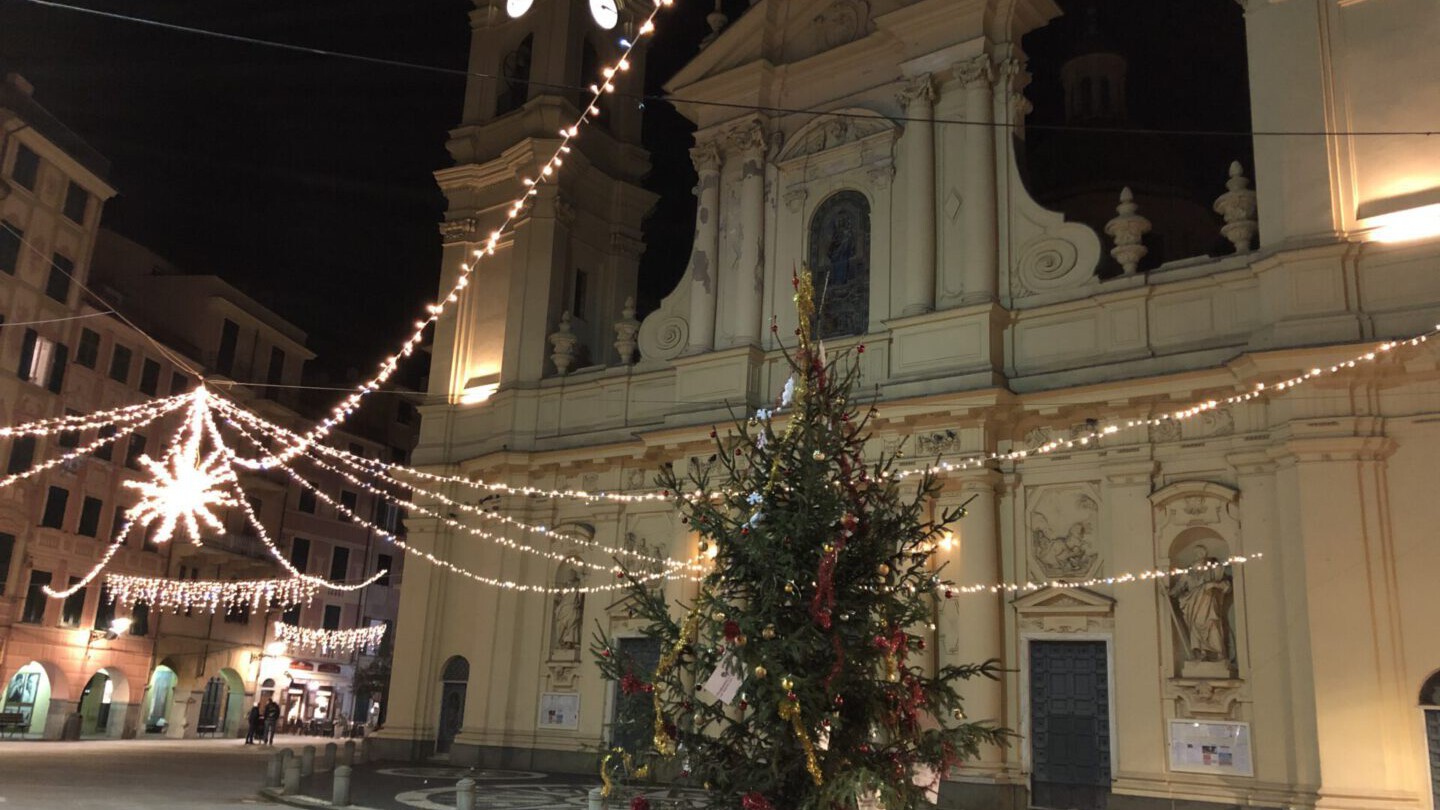 das weihnachtliche Santa Margherita Ligure