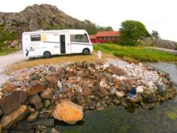 Krebse-Angeln auf Tjörn