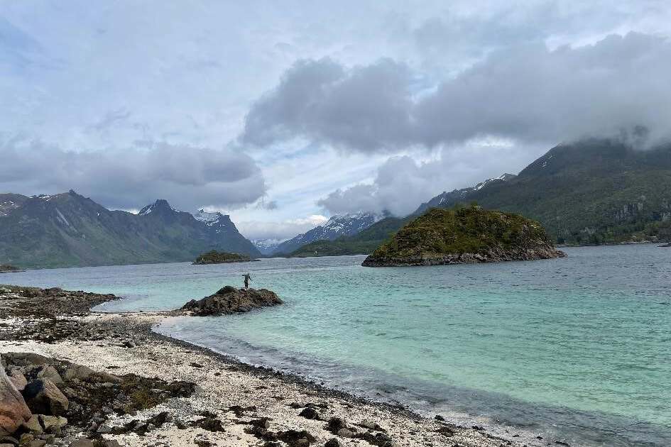 Norwegen - Fjord mit Wolken - Campingtour 2023