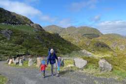 Norwegen- Spaziergang Berge - Campingtour 2023