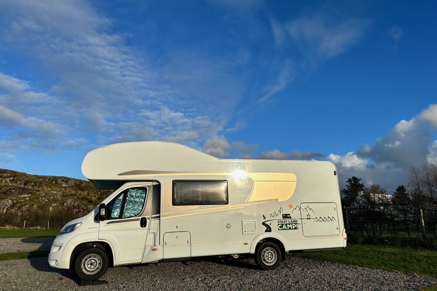 Campingplatz in Arisaig