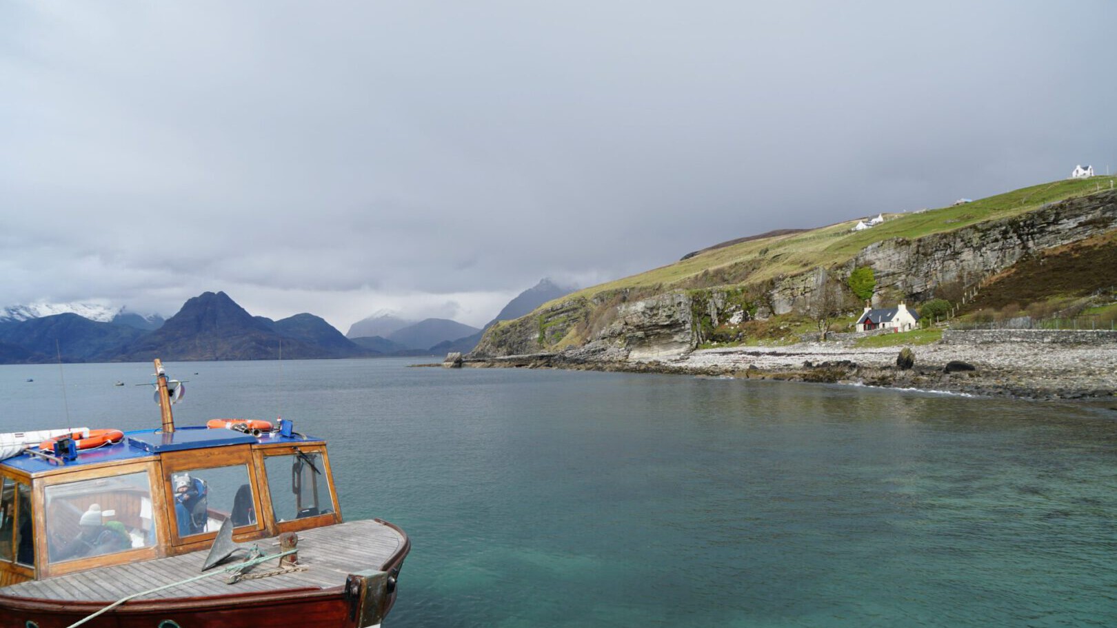 Elgo auf Skye - Fähre zum Loch Coruisk