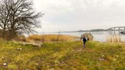 Senoren Stellplatz - schön gelegen an Wasser und Brücke