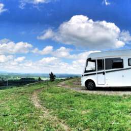 Stadt Land Camp Wohnmobil zu Besuch beim Landvergnügen im Allgäu