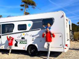 Allerbeste Laune am Strand von Löderup